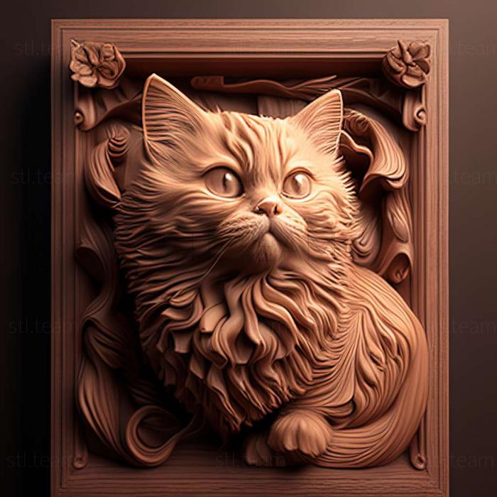 3D model Liof experimental cat breeds cat (STL)